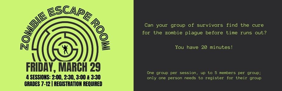 3-29 Zombie Escape Room