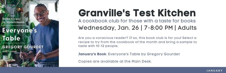 1-26 Granville's Test Kitchen
