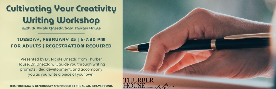 2-25 Cultivating Your Creativity with Thurber House