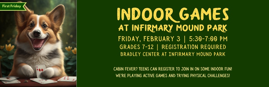 2-3 First Friday: Indoor Games
