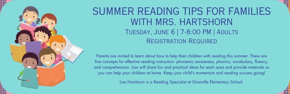 6-6 Reading Tips with Mrs. Hartshorn