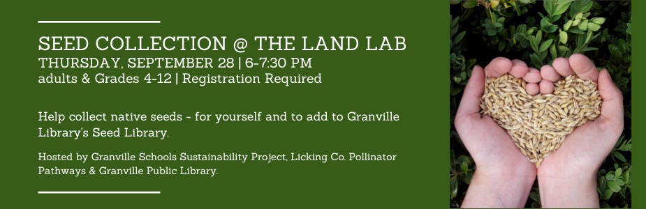 9-28 Seed Collection at the Land Lab